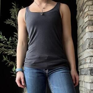 American eagle y2k era grey ribbed cami size medium